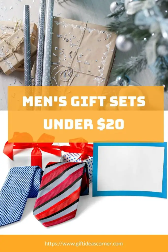 It's hard to find great gifts for men, but not impossible. Here are awesome and affordable gift ideas that any man would love on a budget of less than 20 bucks!  #men's gift sets under $20

