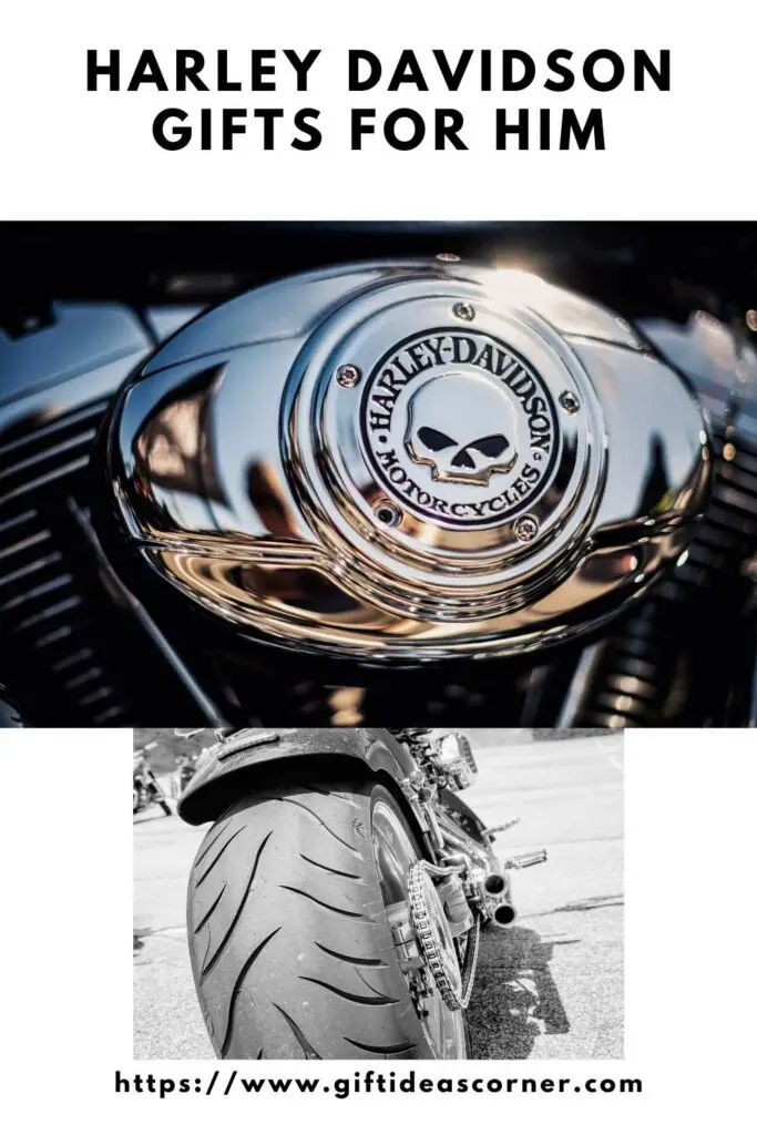 Give your dad a motorcycle this year. Harley Davidsons are some of the most popular motorcycles on the market, and they make great gifts! Check out these awesome ideas to find something he'll love! #harley davidson gifts for him
