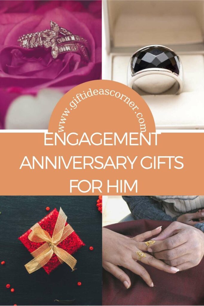 If you've been wondering what to get your man on your engagement anniversary, we have a few ideas. We're not going to lie- he's probably already got everything that he needs and wants, but these will show him how much you care about him. And they'll be funny too! #engagement anniversary gifts for him
