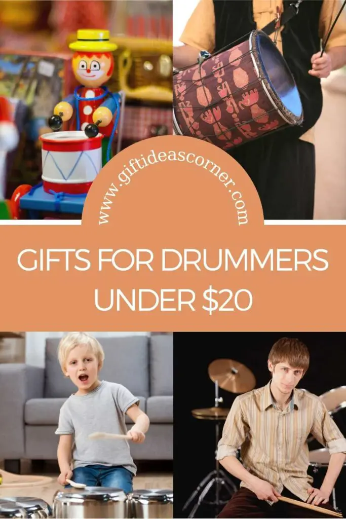 A drummer's life is hard. Here are some gifts you can get them without breaking the bank. Drummers always have to be ready for a jam, which means they need their gear on hand at all times (and it never goes on sale). So here are cheap drumming gift ideas that won't break your wallet and will make any drummer happy!  #gifts for drummers under $20
