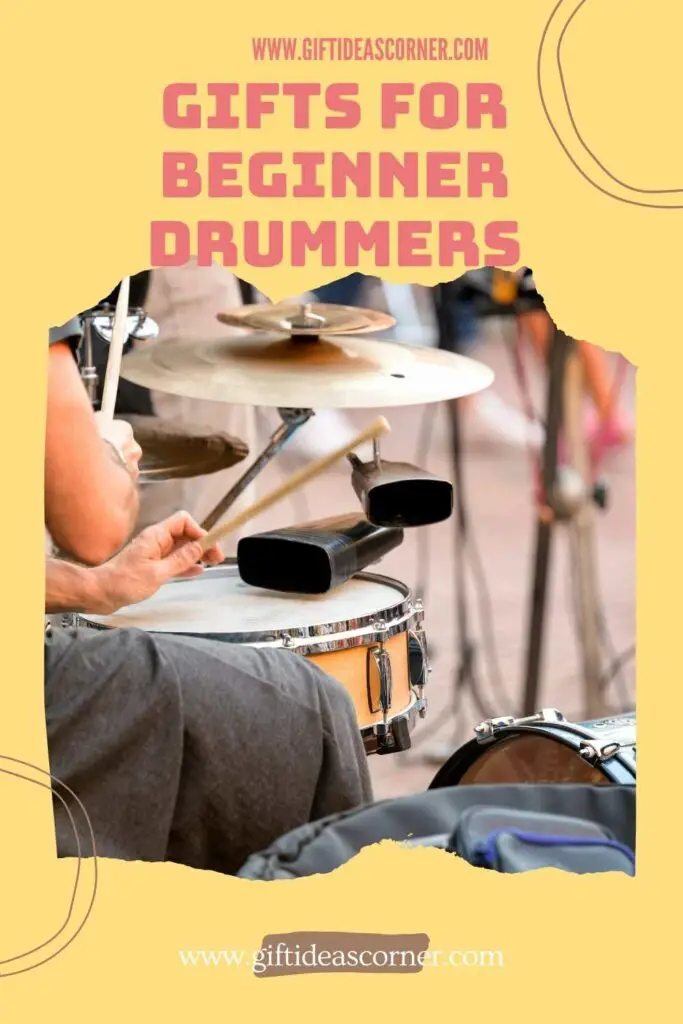 Finding the perfect gift for a drummer can be hard. But we've got your back! We found gifts that will make any drummers day. Drumming is serious business, so give them something they'll love and cherish forever! #gifts for beginner drummers
