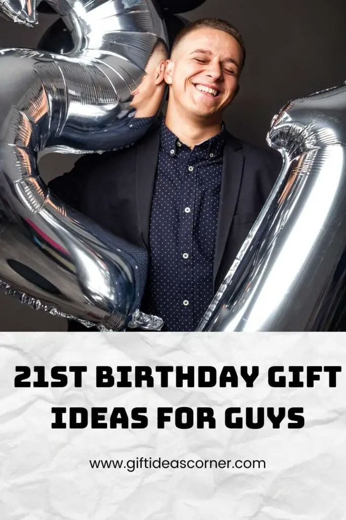 We've got your back when it comes to finding the perfect gift for your man on their 21st birthday. Check out our list of creative and affordable ideas that are sure to make his day!  #21st birthday gift ideas for guys
