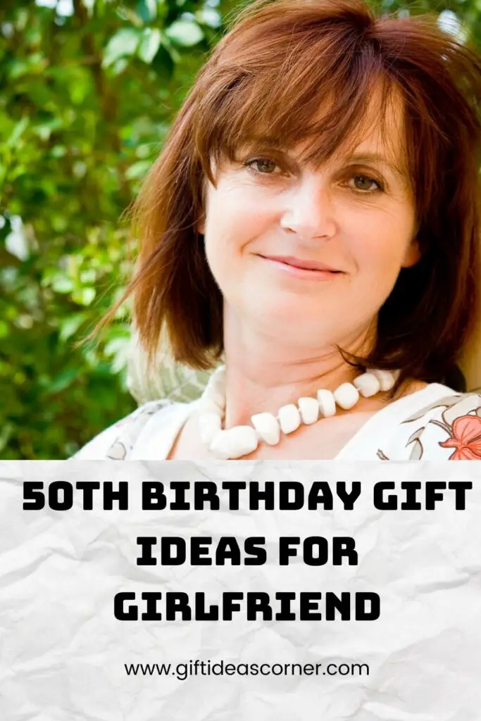 Do you have a 50 year old woman in your life and need some gift ideas? We gotchu. Check out these funny but practical gifts she'll love.  #50th birthday gift ideas for girlfriend
