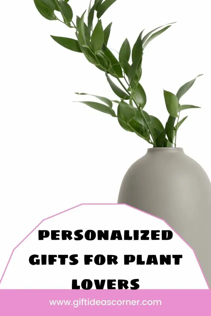 If you have a friend who loves plants, here are some great gifts for plant lovers. These items will make your friends happy and keep their green thumbs busy! You can even find quirky unqiue gift ideas like this one-of-a-kind sculptural cactus planter urn that lights up from the inside. It's perfect for adding personality to any room in your home or office. Plant it somewhere fun and watch it grow! #personalized gifts for plant lovers
