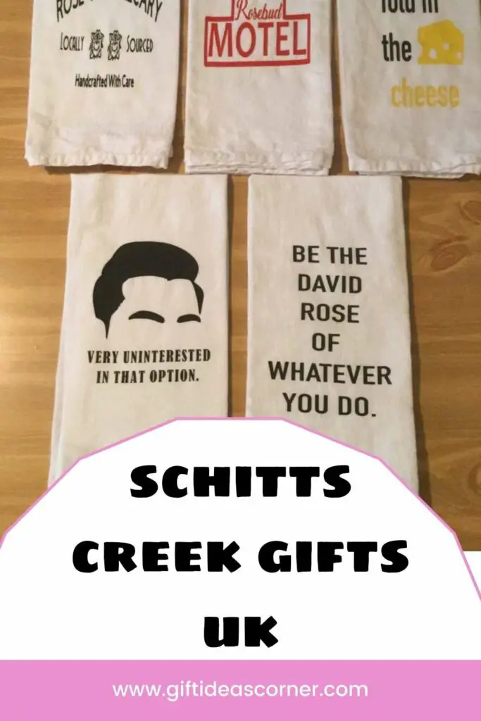We have some wonderful Schitts Creeks items for you to choose from. Get your hands on some of the best merch, like our t-shirts, mugs and more! You'll be able to find all your favourites in one place. Shop online now! #schitts creek gifts uk
