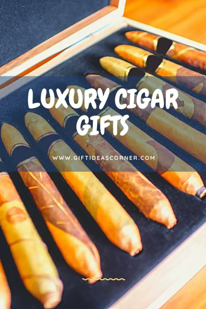 Cigars are no joke. They require patience, care and attention to detail in order for them to live up to their potential so when you're looking for cigar gifts there's only one thing that comes close- quality cigars themselves. This list of luxury cigar gifts will help you find the perfect present from your favorite tobacconist or online retailer.  #luxury cigar gifts
