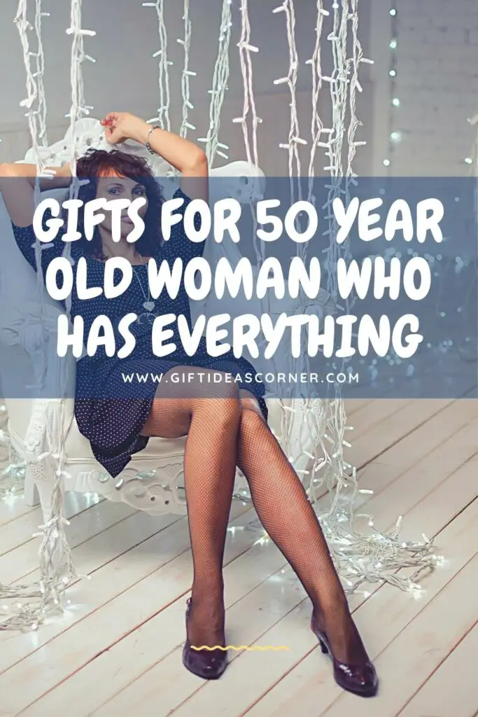 What do you get a woman who has everything? The answer is anything because she probably doesn't have it. Find out about some really cool ideas that are sure to make her day and then go buy them! You won't regret this gift idea. Trust me, I'm an expert on these things - your friend's mom. ;) #gifts for 50 year old woman who has everything

